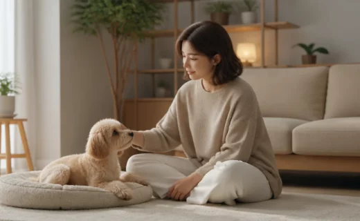 혼자 사는 보호자를 위한 강아지 분리불안 예방 생활 습관 대표 이미지
