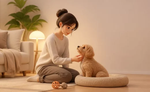 퇴근 후 지친 직장인을 위한 30분 강아지 돌봄 루틴 대표 이미지