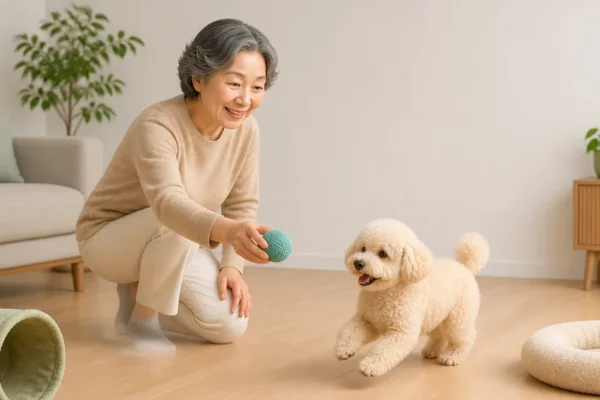 비 오는 날 산책을 못할 때 집에서 하는 강아지 에너지 소모법 대표 이미지