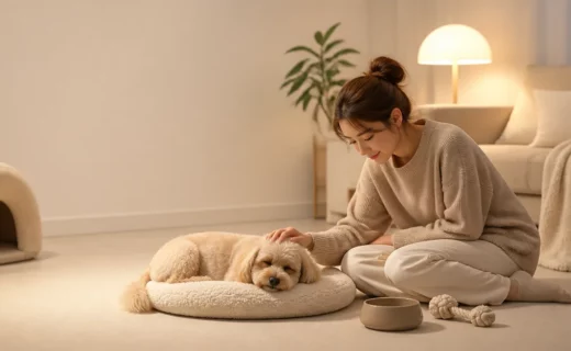 피곤한 날에도 지킬 수 있는 강아지 최소 돌봄 루틴 대표 이미지